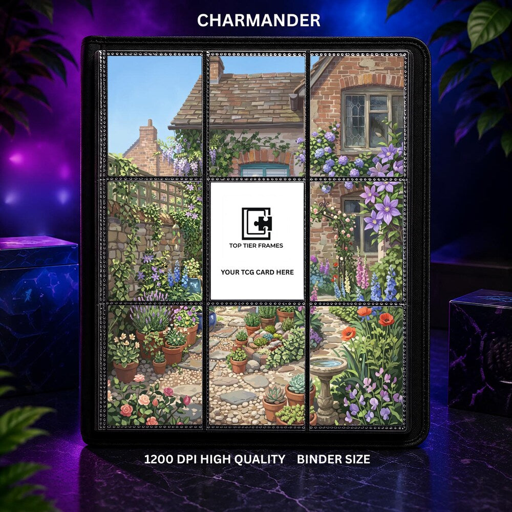 Charmander 44 Promo Binder Insert | 9 Pocket Page for Pokemon Card