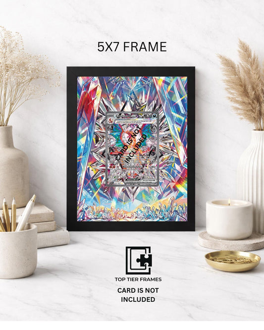 Premium Frame for Charizard 223/197 | 8x10 / 5x7 Graded Slab or Raw Card Display | Extended Art Wall Decor