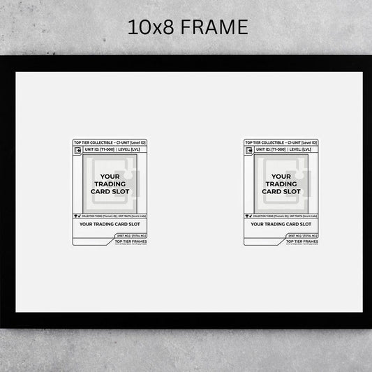 Custom Trading Card Display Frame | Extended Art Background (10x8) Slab Case