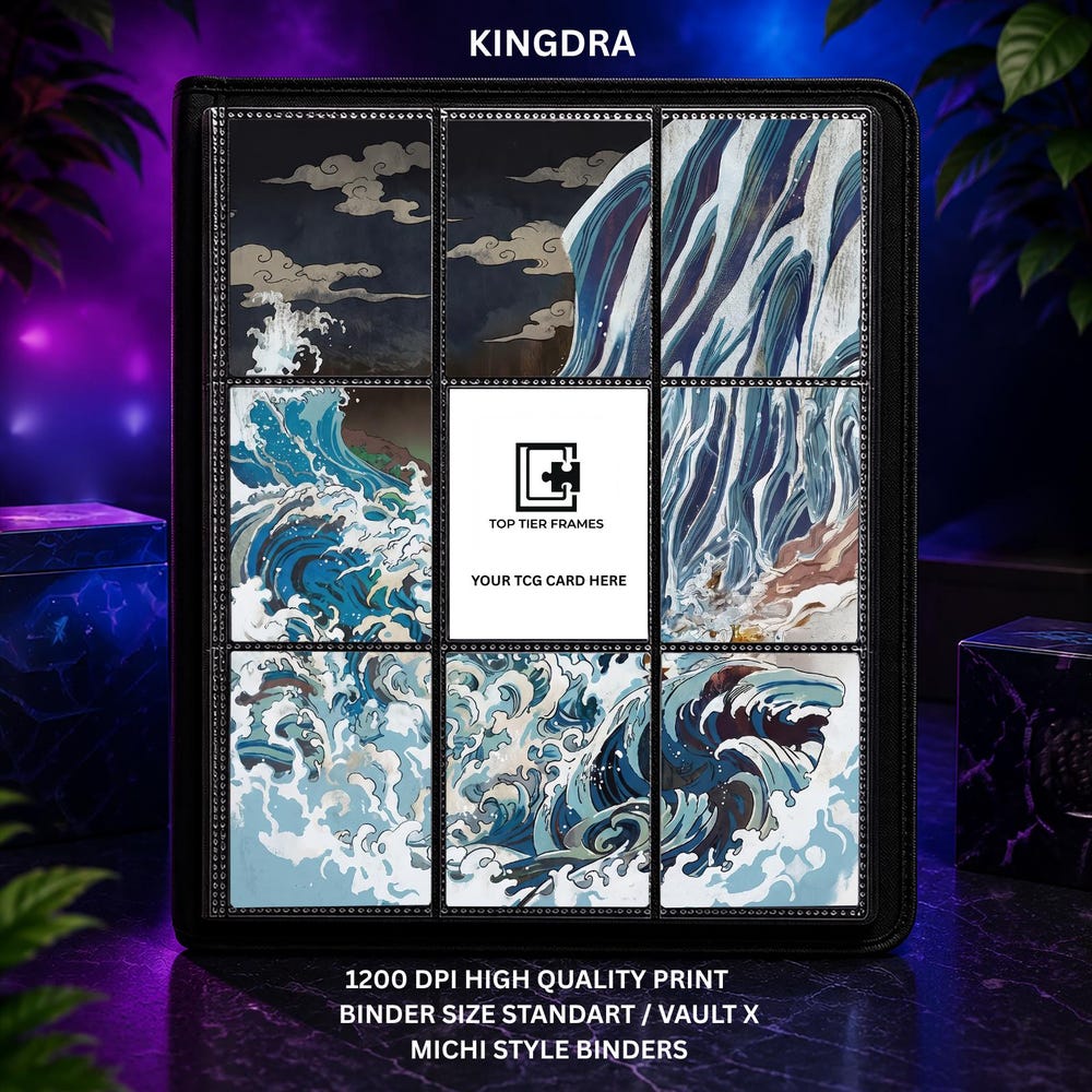 Kingdra ex 131 Promo Binder Insert | 9 Pocket Page for Pokemon Card