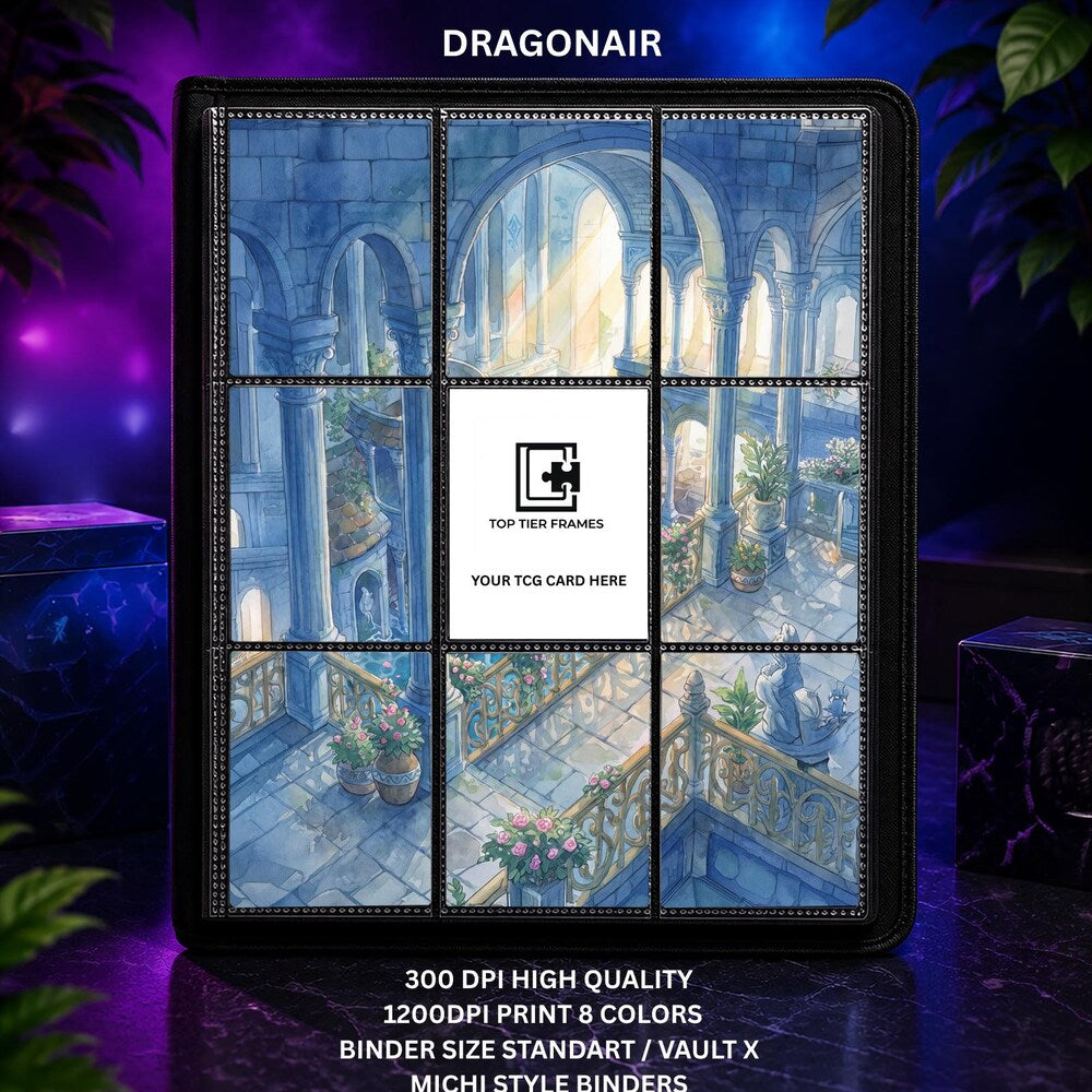 Dragonair #181 Extended Art Binder Insert | Scarlet & Violet 151 | Printed 9 Pocket Page