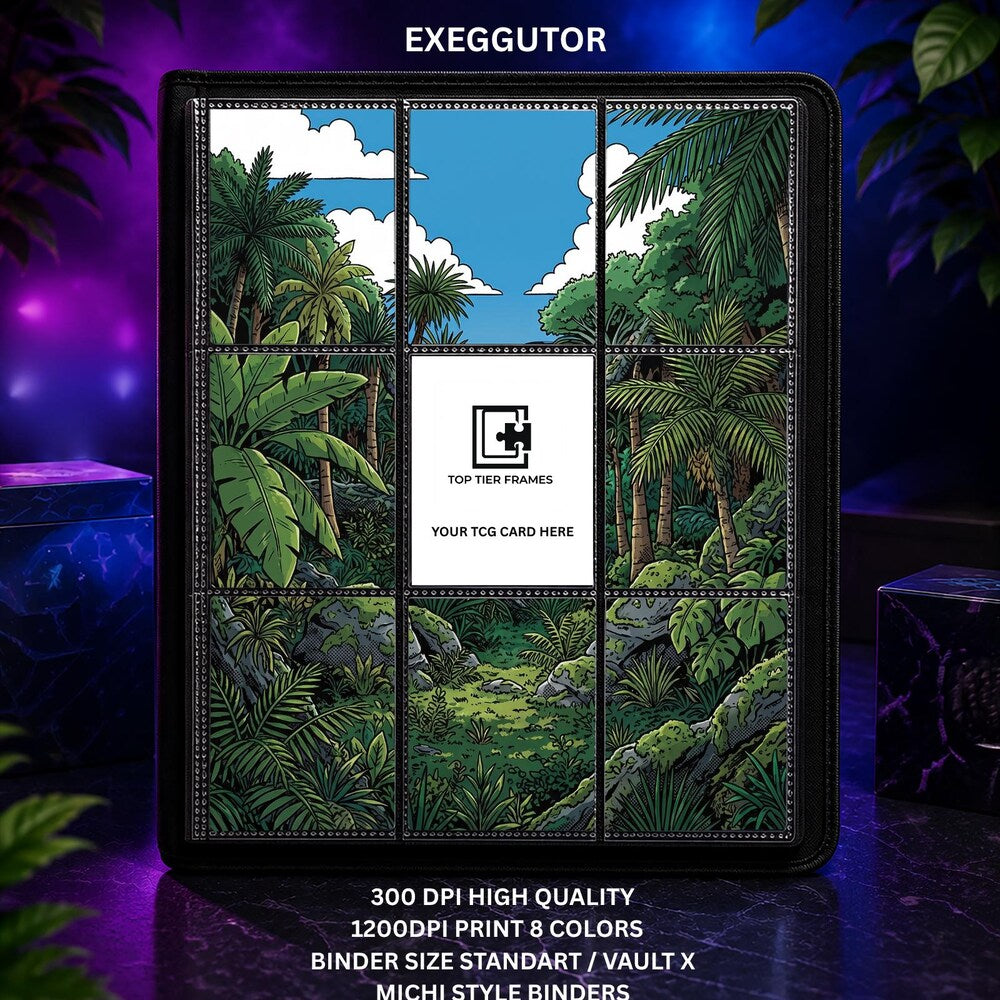 Exeggutor 135 Mega Evolution Binder Insert | 9 Pocket Page for Pokemon Card