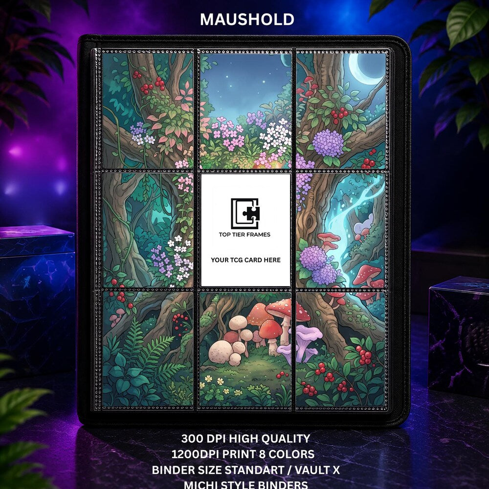 Maushold #226 Extended Art Binder Insert | Paldea Evolved Scene (No Cutting)