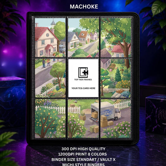 Machoke #177 Extended Art Binder Insert | Scarlet & Violet 151 Scene (No Cutting)