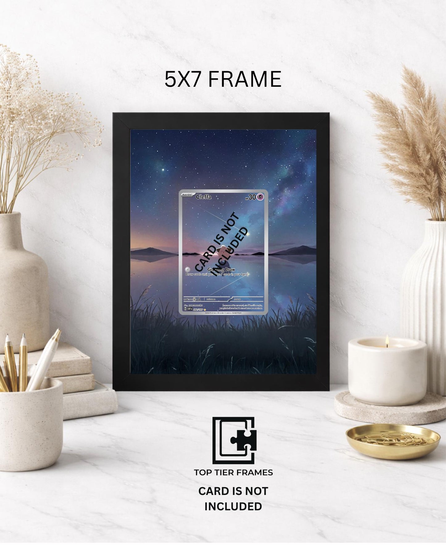 Premium Frame for Cleffa 202/197 | 8x10 / 5x7 Graded Slab or Raw Card Display | Extended Art Wall Decor