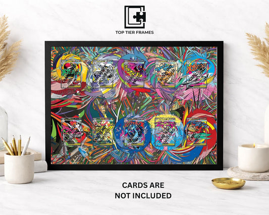 Mega Attack Series Pokémon TCG card display frame - extended art wall decor