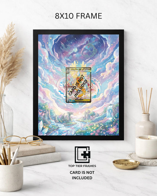 Premium Frame for Mega Dragonite ex 290/217 | 8x10 / 5x7 Graded Slab or Raw Card Display | Extended Art Wall Decor