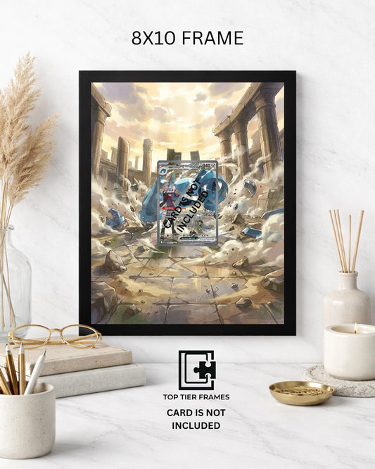 Premium Frame for Steven's Metagross Ex 289/217 | 8x10 / 5x7 Graded Slab or Raw Card Display | Extended Art Wall Decor