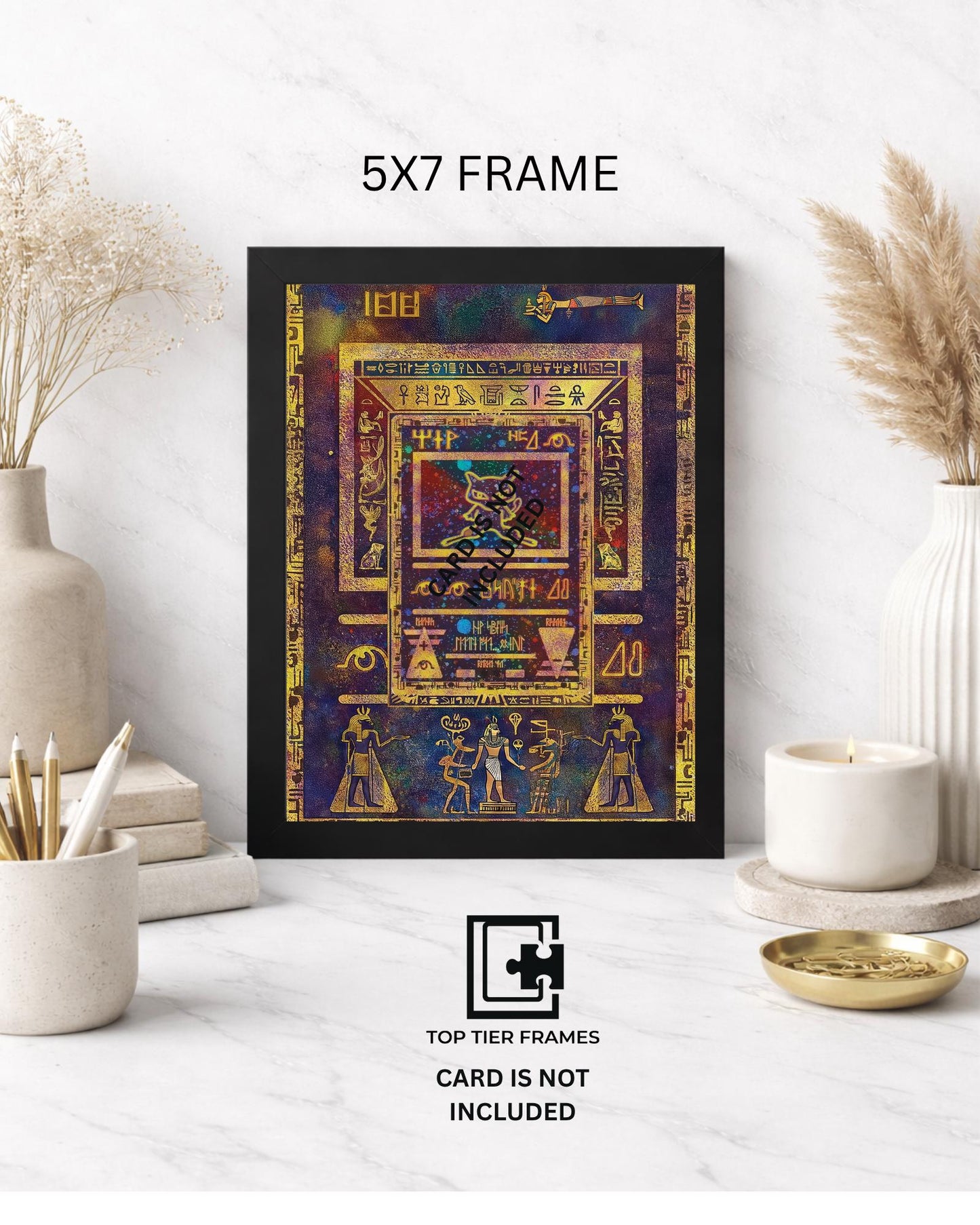 Premium Frame for Mew Ancient Promo | 8x10 / 5x7 Graded Slab or Raw Card Display | Extended Art Wall Decor