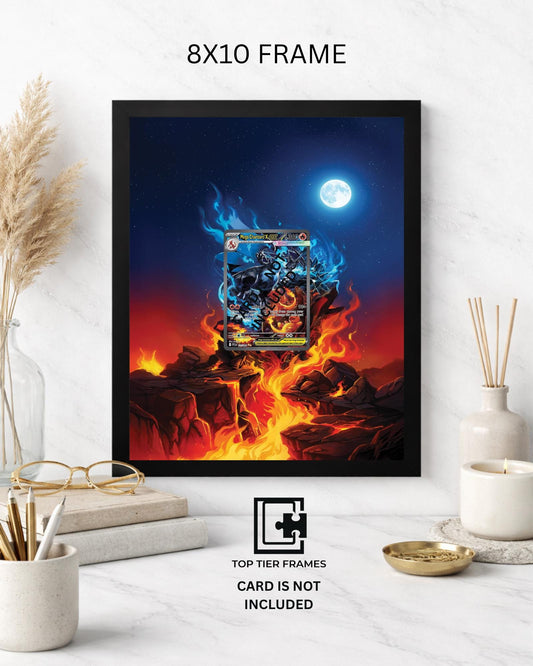 Charizard 125/094 Pokémon TCG card display frame - extended art wall decor