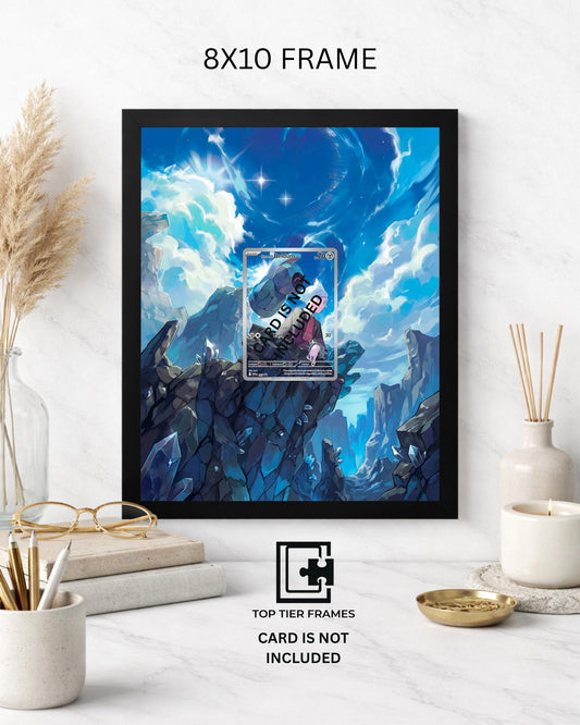 Premium Frame for Beldum Promo 207 | 8x10 / 5x7 Graded Slab or Raw Card Display | Extended Art Wall Decor