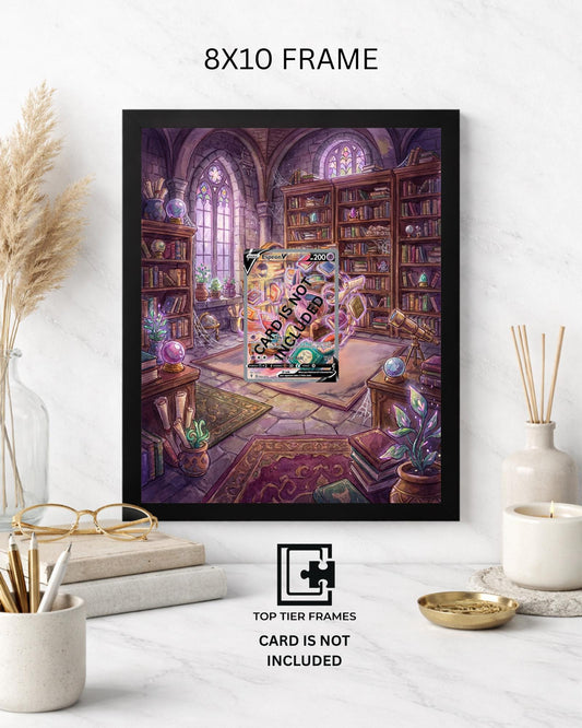 Espeon V 180/203 Pokémon TCG card display frame - extended art wall decor