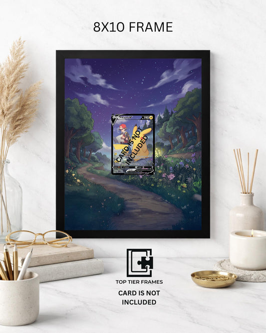 Premium Frame for Pikachu TG16/TG30 | 8x10 / 5x7 Graded Slab or Raw Card Display | Extended Art Wall Decor