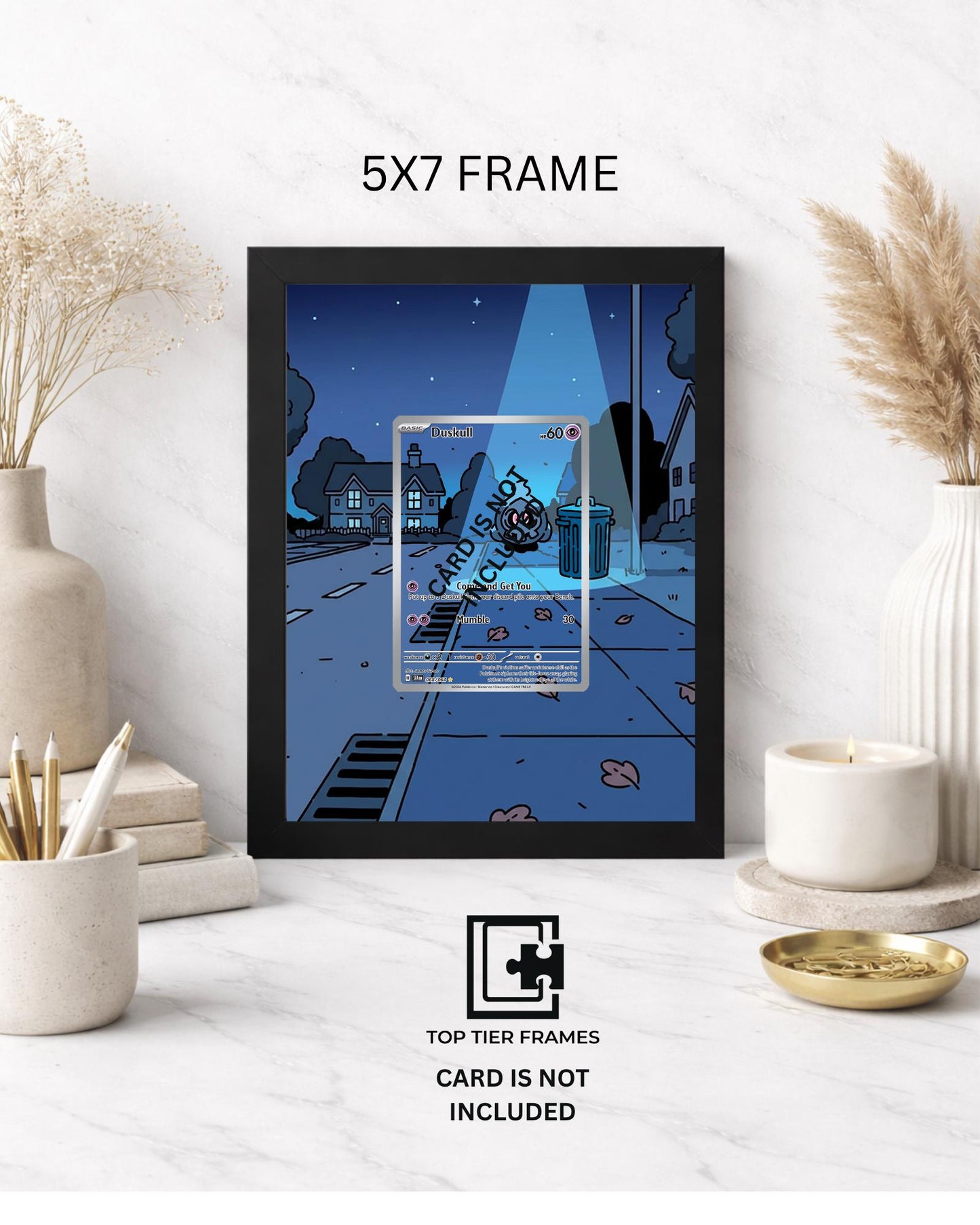 Premium Frame for Duskull 068/064 | 8x10 / 5x7 Graded Slab or Raw Card Display | Extended Art Wall Decor