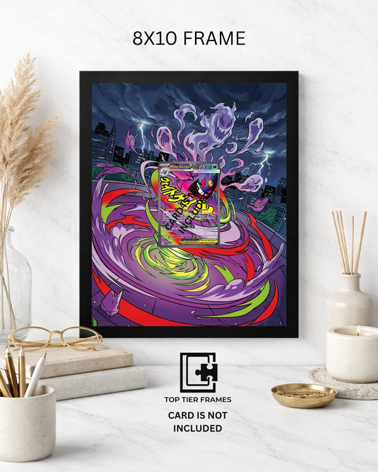 Gengar Mega Attack 269/217 Pokémon TCG card display frame - extended art wall decor