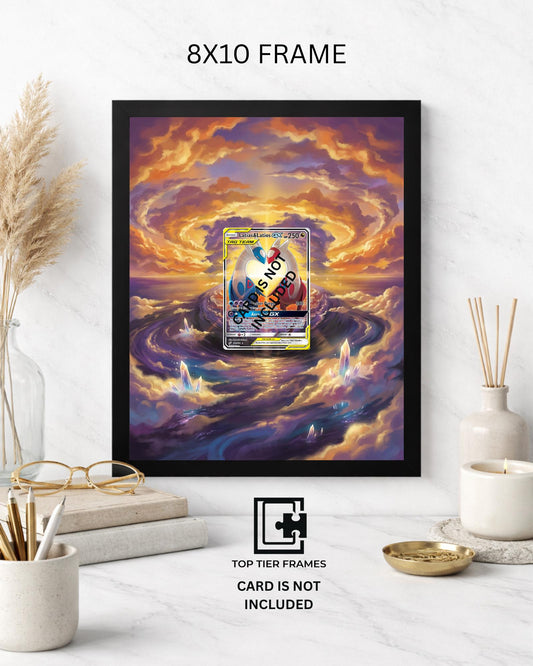 Premium Frame for Latias and Latios GX | 8x10 / 5x7 Graded Slab or Raw Card Display | Extended Art Wall Decor