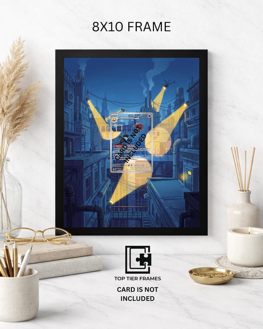 Premium Frame for Team Rocket's Orbeetle 198/182| 8x10 / 5x7 Graded Slab or Raw Card Display | Extended Art Wall Decor