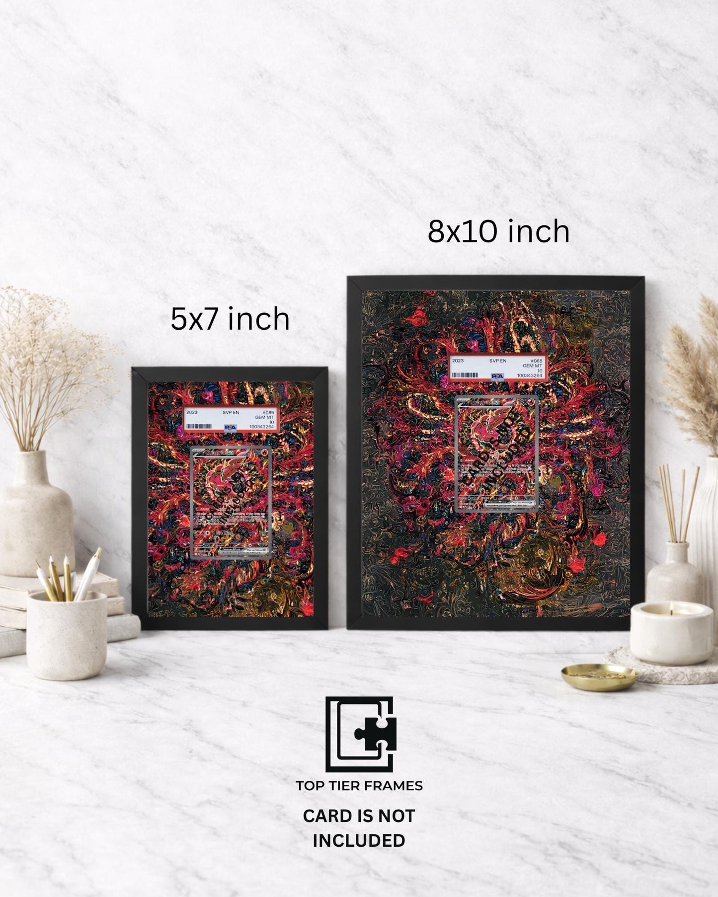 Premium Frame for Oricorio 024 Promo | 8x10 / 5x7 Graded Slab or Raw Card Display | Extended Art Wall Decor