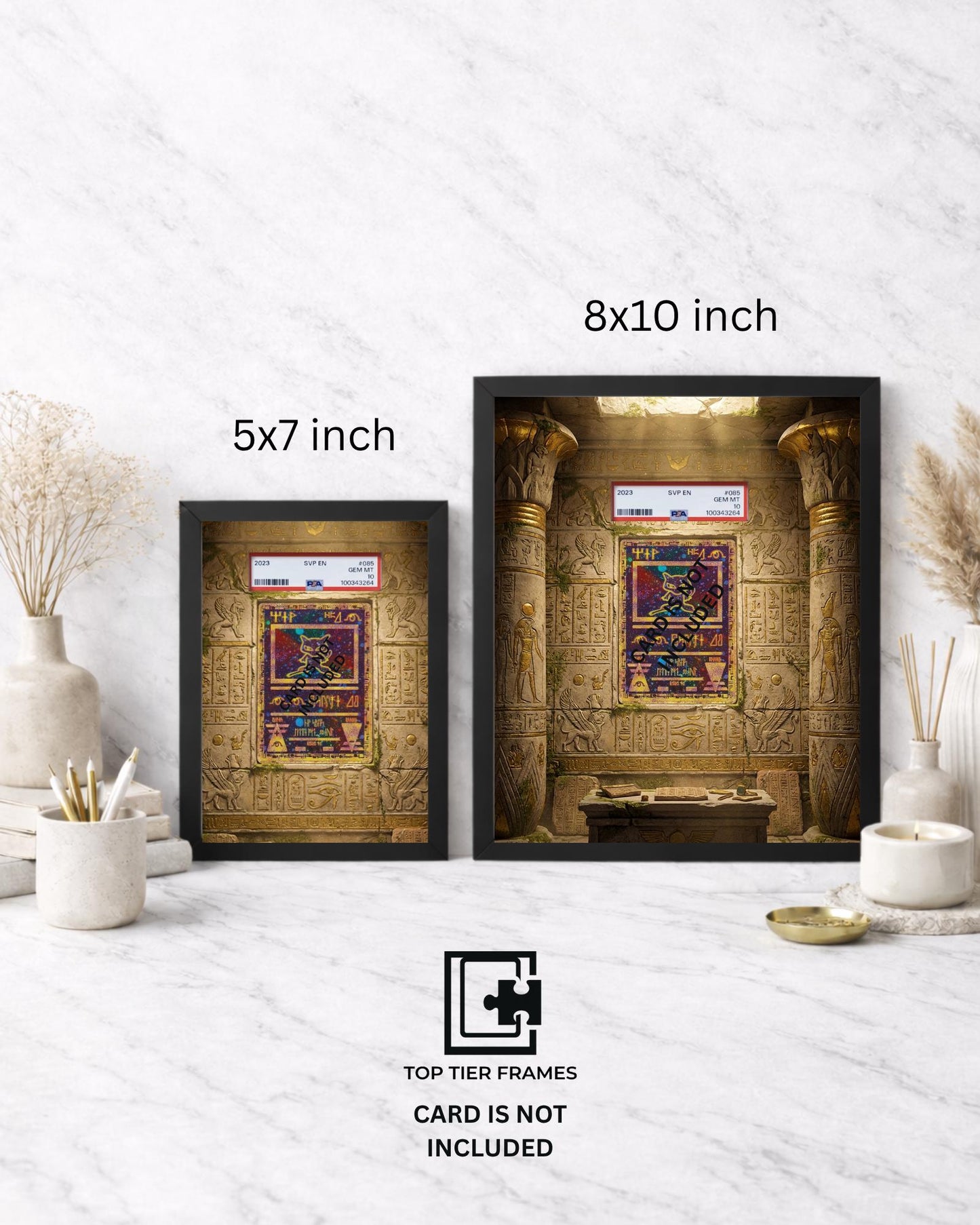 Premium Frame for Ancient Mew Promo | 8x10 / 5x7 Graded Slab or Raw Card Display | Extended Art Wall Decor