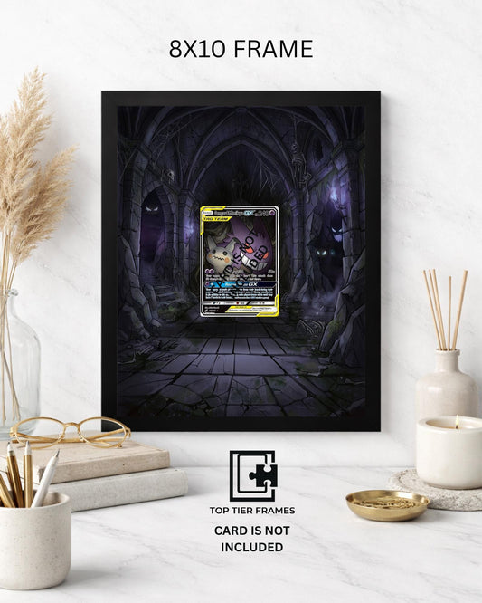 Gengar Mimikyu GX 165/181 Pokémon TCG card display frame - extended art wall decor