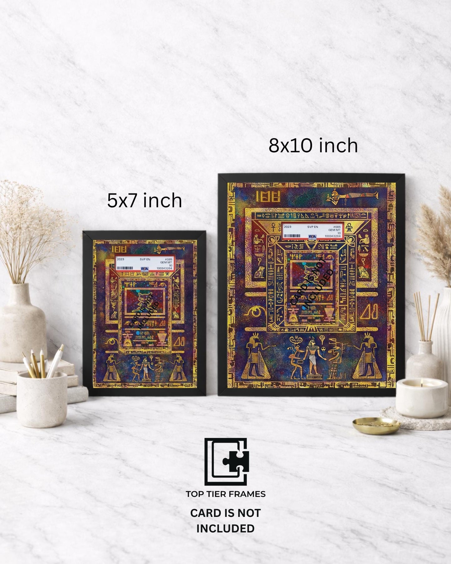 Premium Frame for Mew Ancient Promo | 8x10 / 5x7 Graded Slab or Raw Card Display | Extended Art Wall Decor
