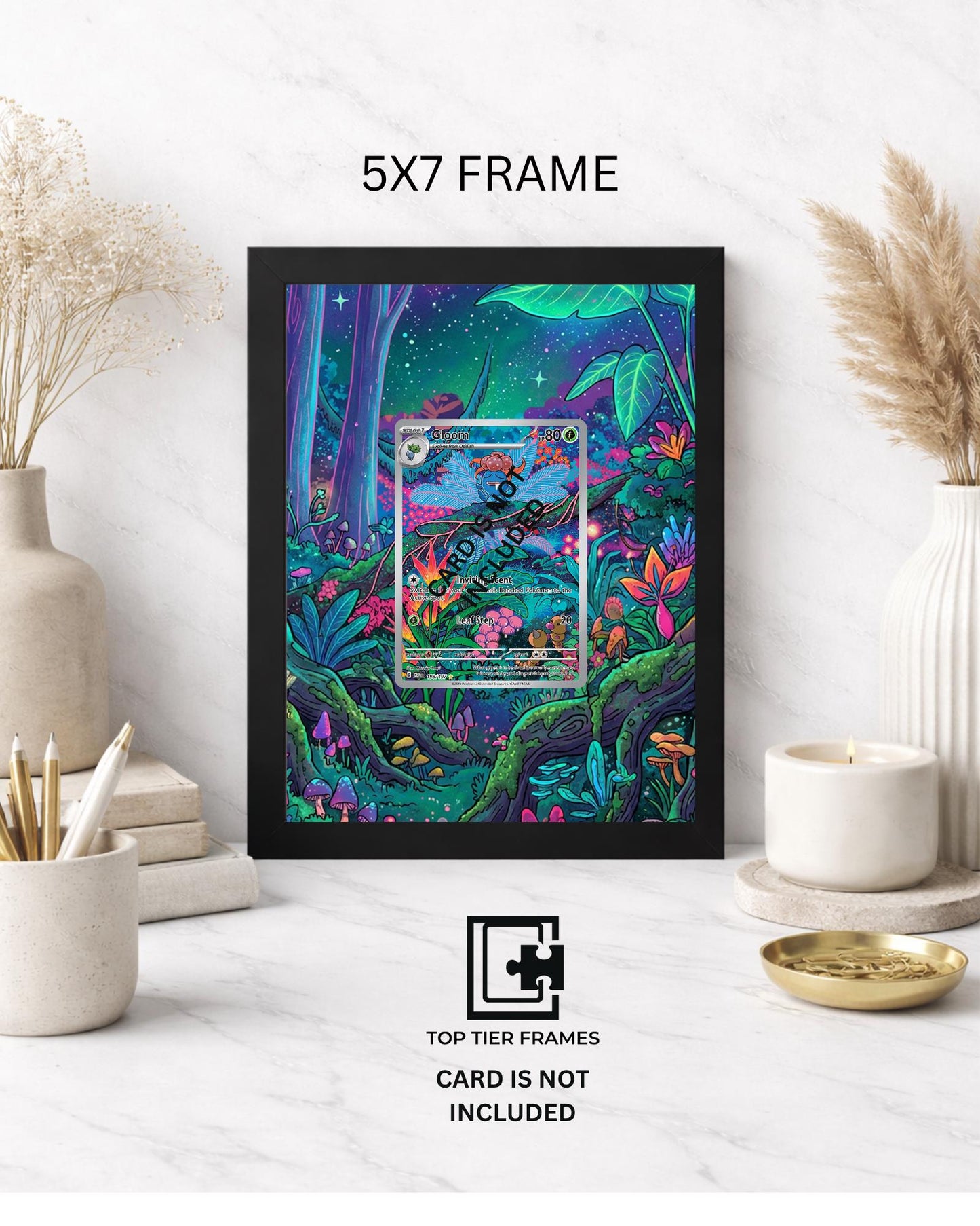 Premium Frame for Gloom 198/197 | 8x10 / 5x7 Graded Slab or Raw Card Display | Extended Art Wall Decor