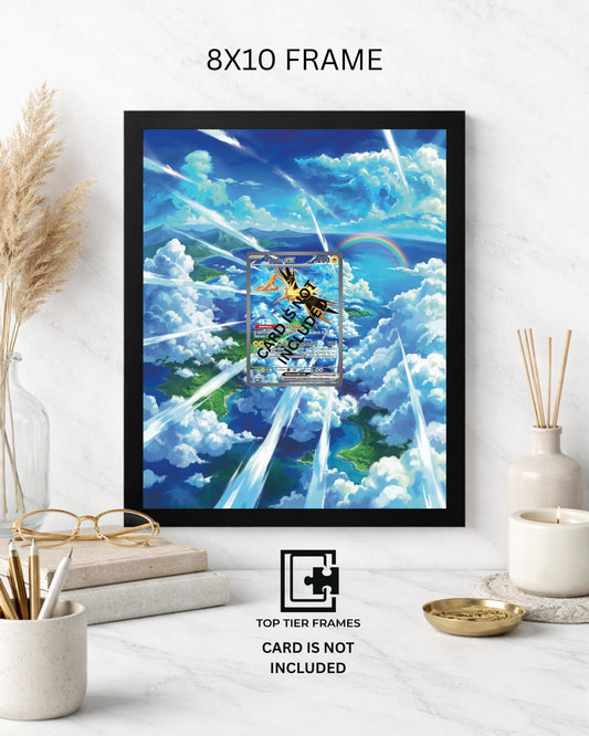 Premium Frame for Zapdos 202/165 | 8x10 / 5x7 Graded Slab or Raw Card Display | Extended Art Wall Decor
