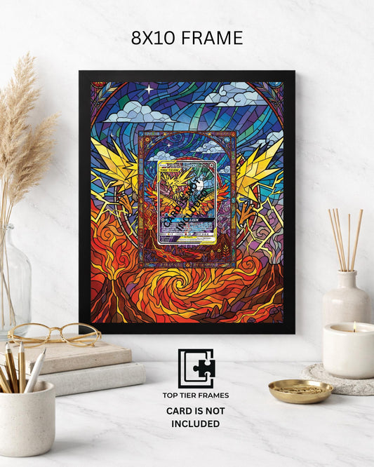 Premium Frame for SM210 Promo | 8x10 / 5x7 Graded Slab or Raw Card Display | Extended Art Wall Decor