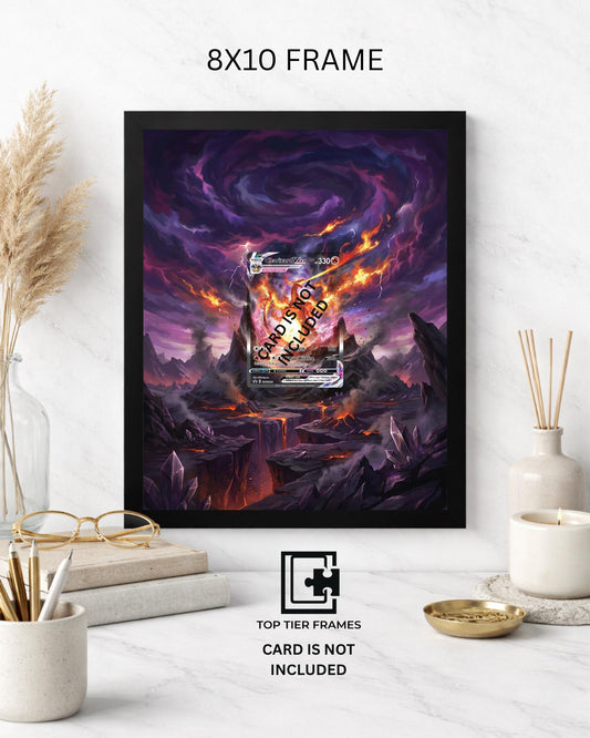 Premium Frame for Charizard SWSH261 | 8x10 / 5x7 Graded Slab or Raw Card Display | Extended Art Wall Decor