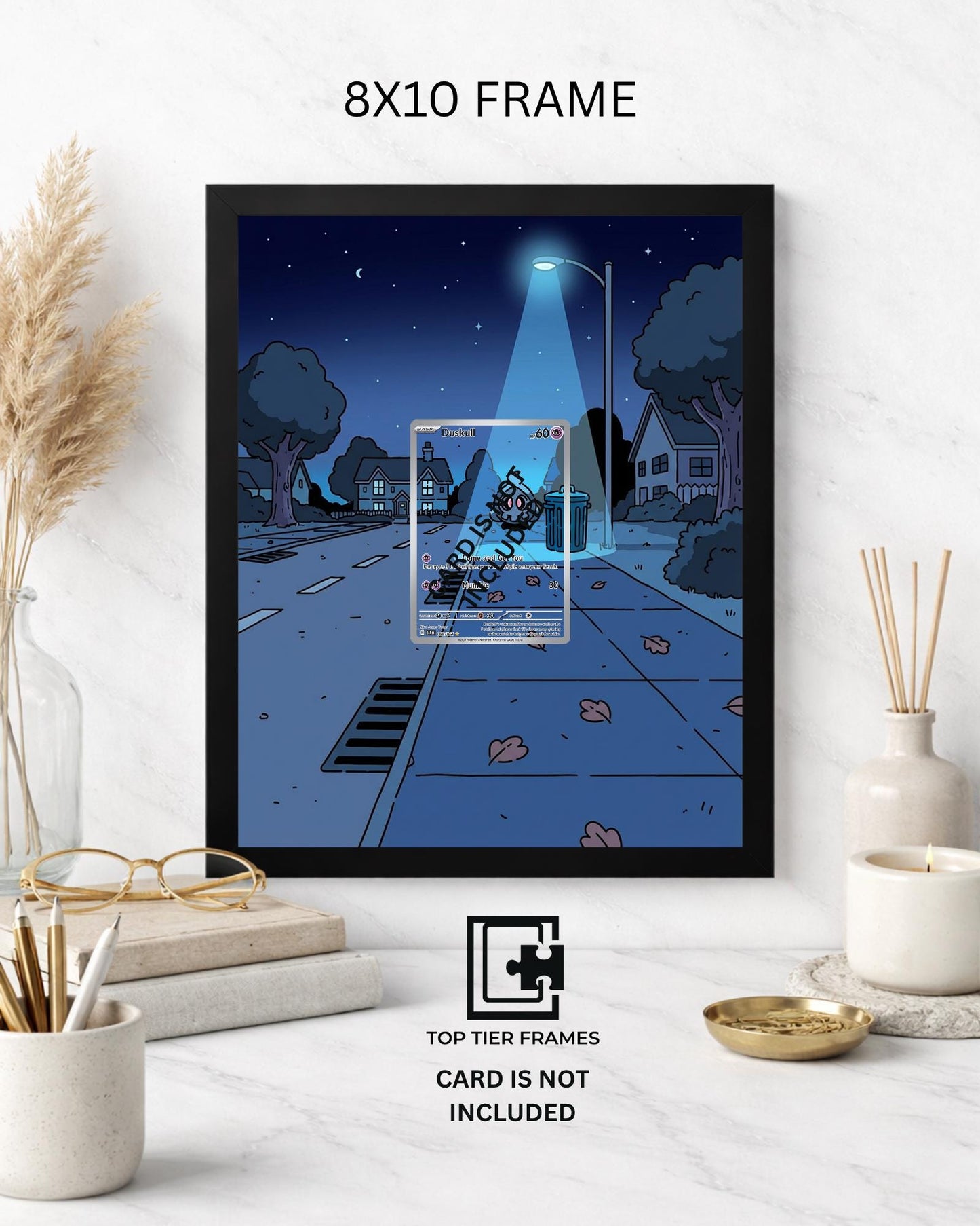 Premium Frame for Duskull 068/064 | 8x10 / 5x7 Graded Slab or Raw Card Display | Extended Art Wall Decor
