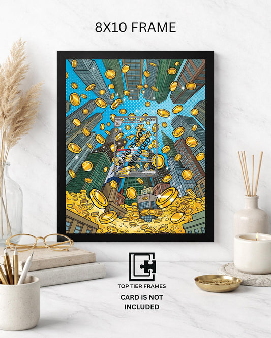 Premium Frame for Gholdengo 164/131 | 8x10 / 5x7 Graded Slab or Raw Card Display | Extended Art Wall Decor