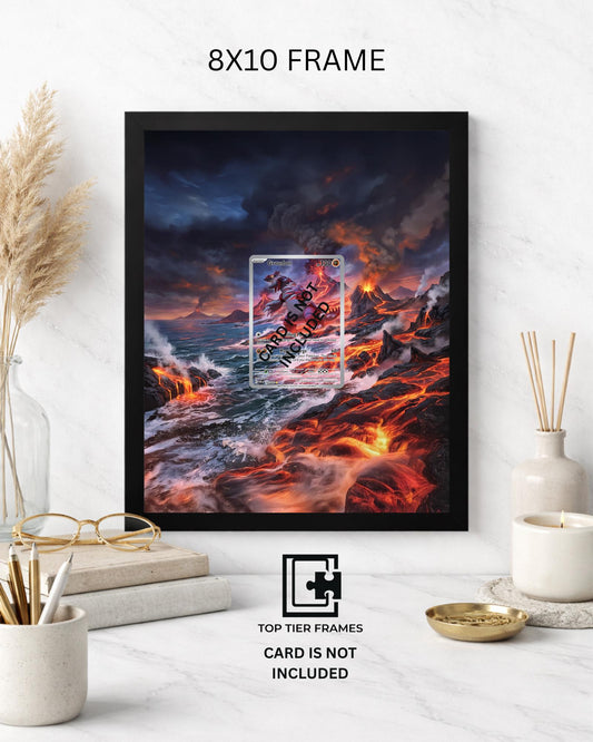 Premium Frame for Groudon 199/182 | 8x10 / 5x7 Graded Slab or Raw Card Display | Extended Art Wall Decor