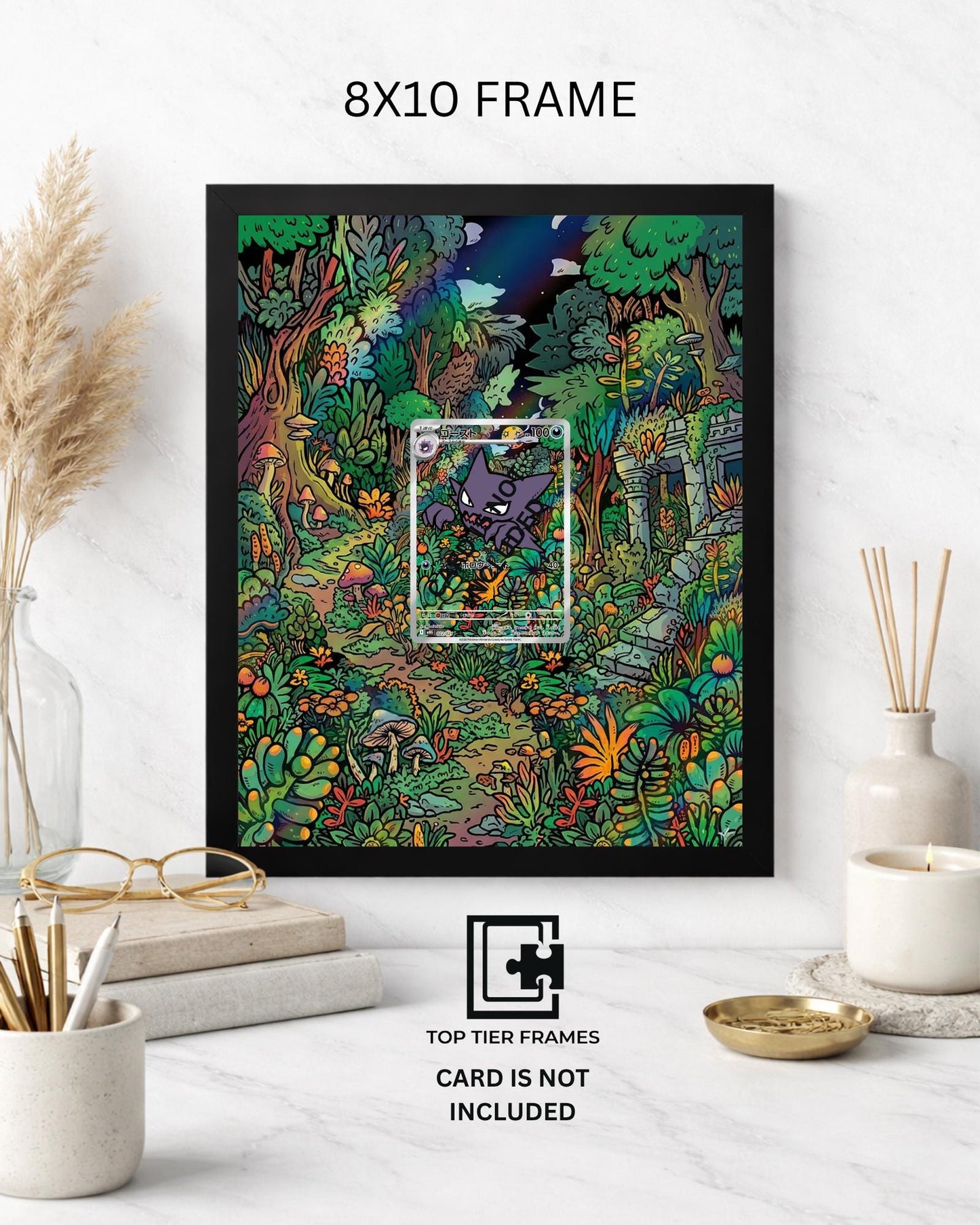 Premium Frame for Haunter #27 Promo | 8x10 / 5x7 Graded Slab or Raw Card Display | Extended Art Wall Decor