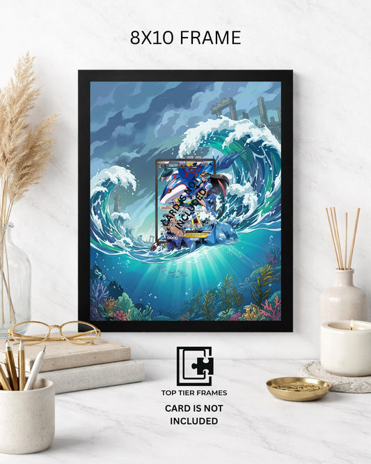Premium Frame for Kyogre | 8x10 / 5x7 Graded Slab or Raw Card Display | Extended Art Wall Decor