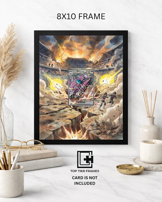 Premium Frame for Team Rocket's Nidoking 233/182 | 8x10 / 5x7 Graded Slab or Raw Card Display | Extended Art Wall Decor