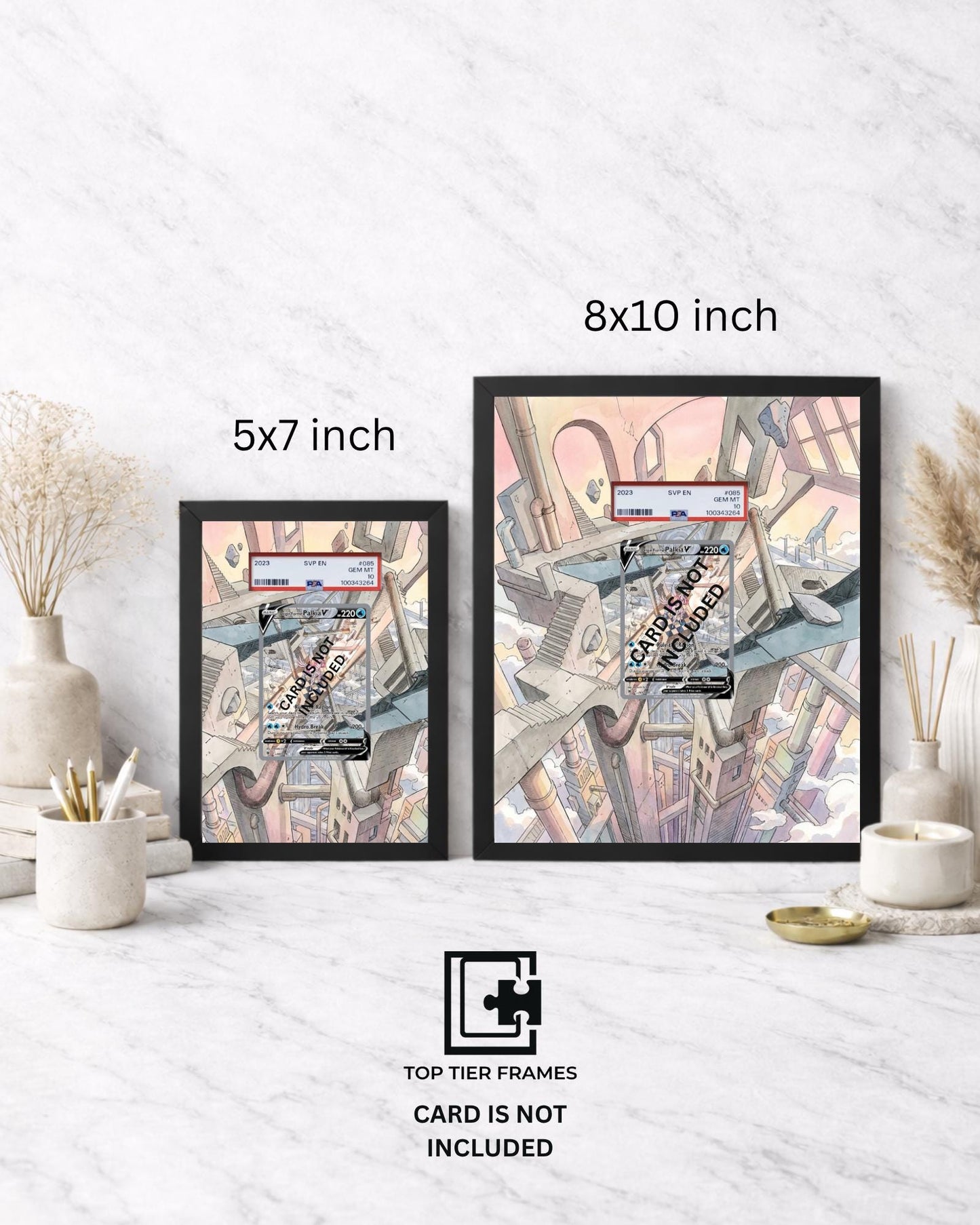 Premium Frame for Origin Forme Palkia V 167/189 | 8x10 / 5x7 Graded Slab or Raw Card Display | Extended Art Wall Decor