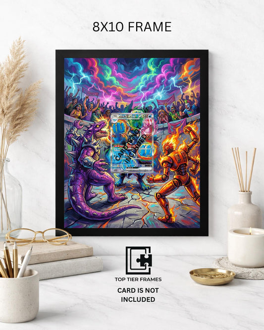 Premium Frame for Palafin 151/131 | 8x10 / 5x7 Graded Slab or Raw Card Display | Extended Art Wall Decor