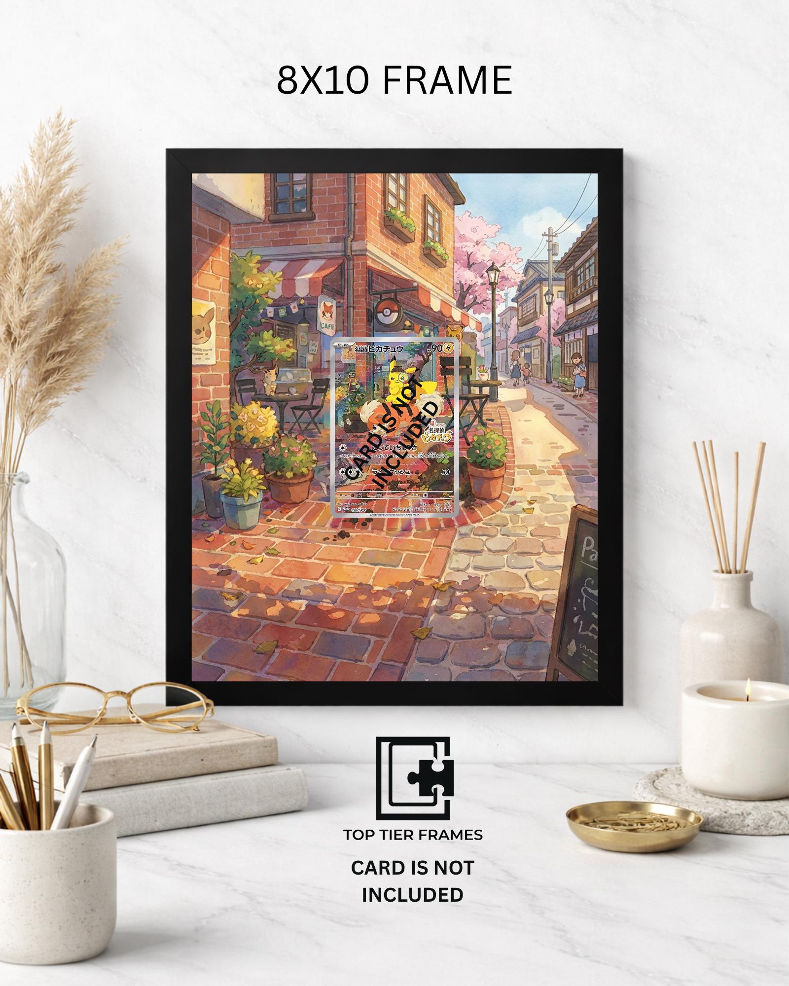 Detective Pikachu Pokémon TCG card display frame - extended art wall decor
