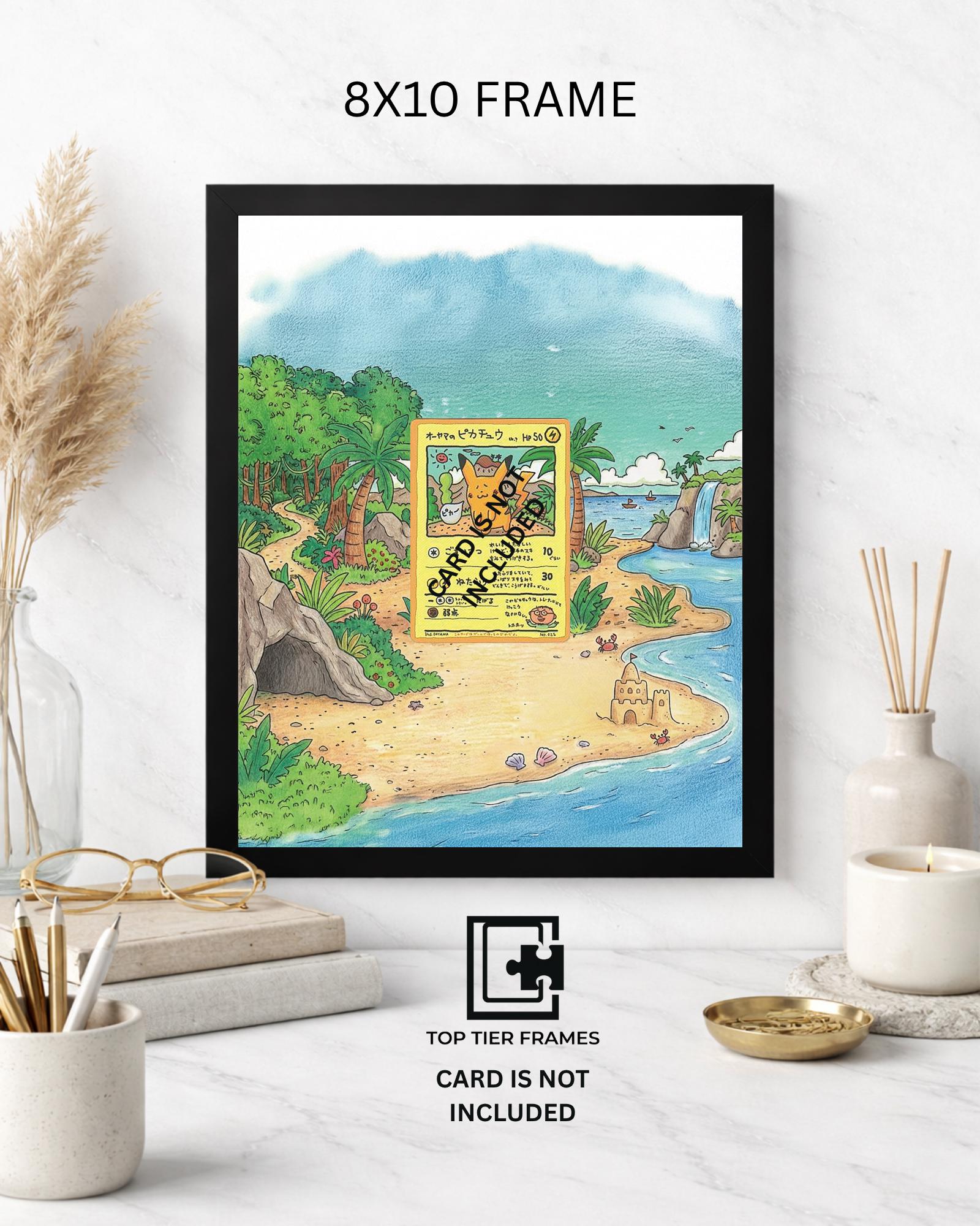 Ooyama Pikachu Pokémon TCG card display frame - extended art wall decor