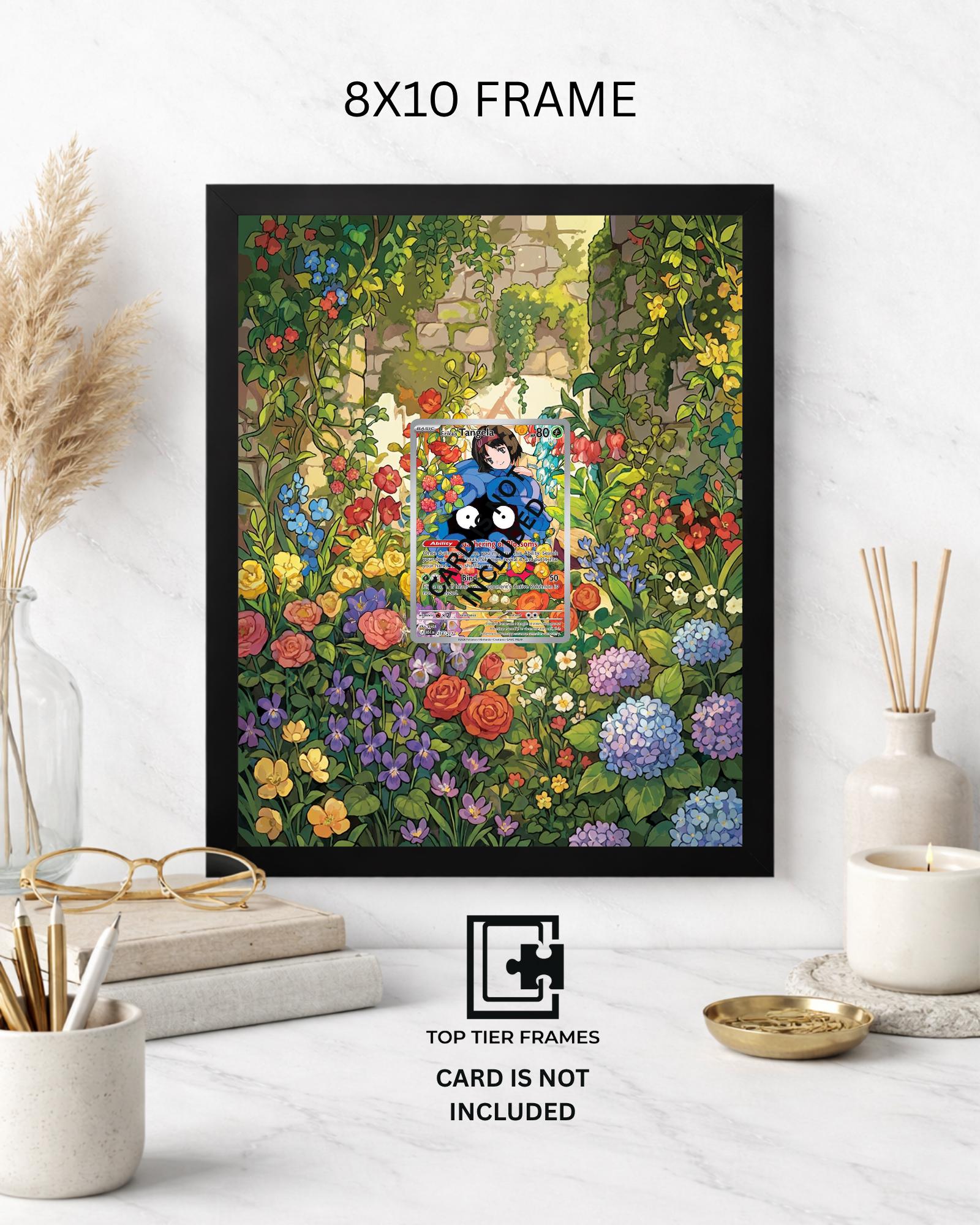 Erika's Tangela 218/217 Pokémon TCG card display frame - extended art wall decor