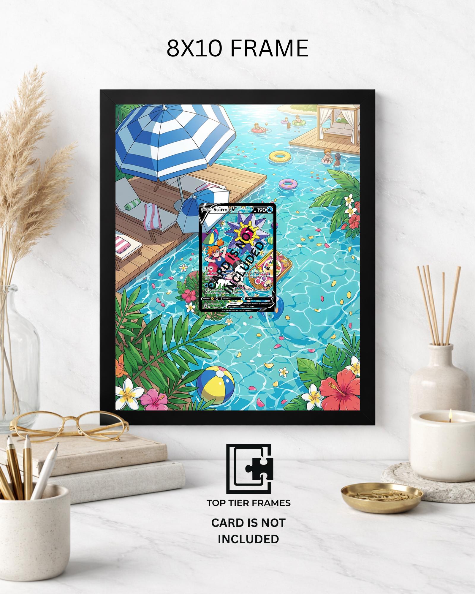Starmie V TG13/TG30 Pokémon TCG card display frame - extended art wall decor