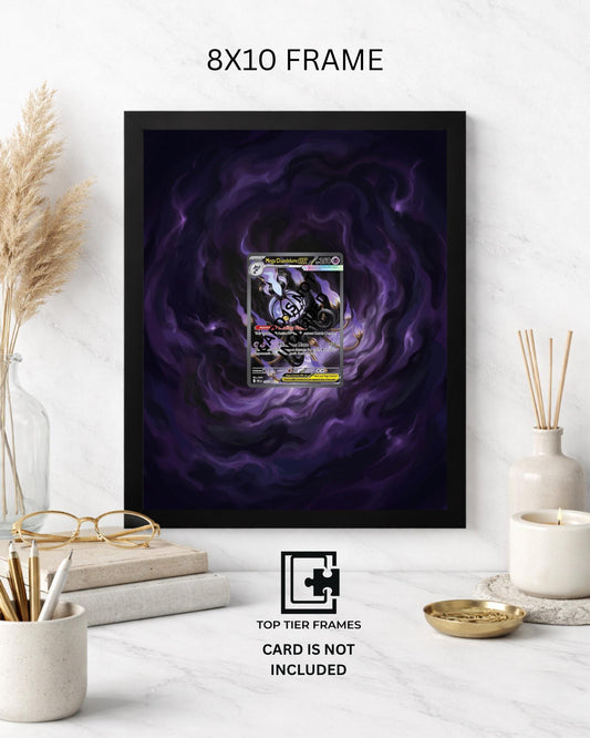 Mega Chandelure ex Pokémon TCG card display frame - extended art wall decor