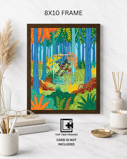 Hitmontop Pokémon TCG card display frame - extended art wall decor