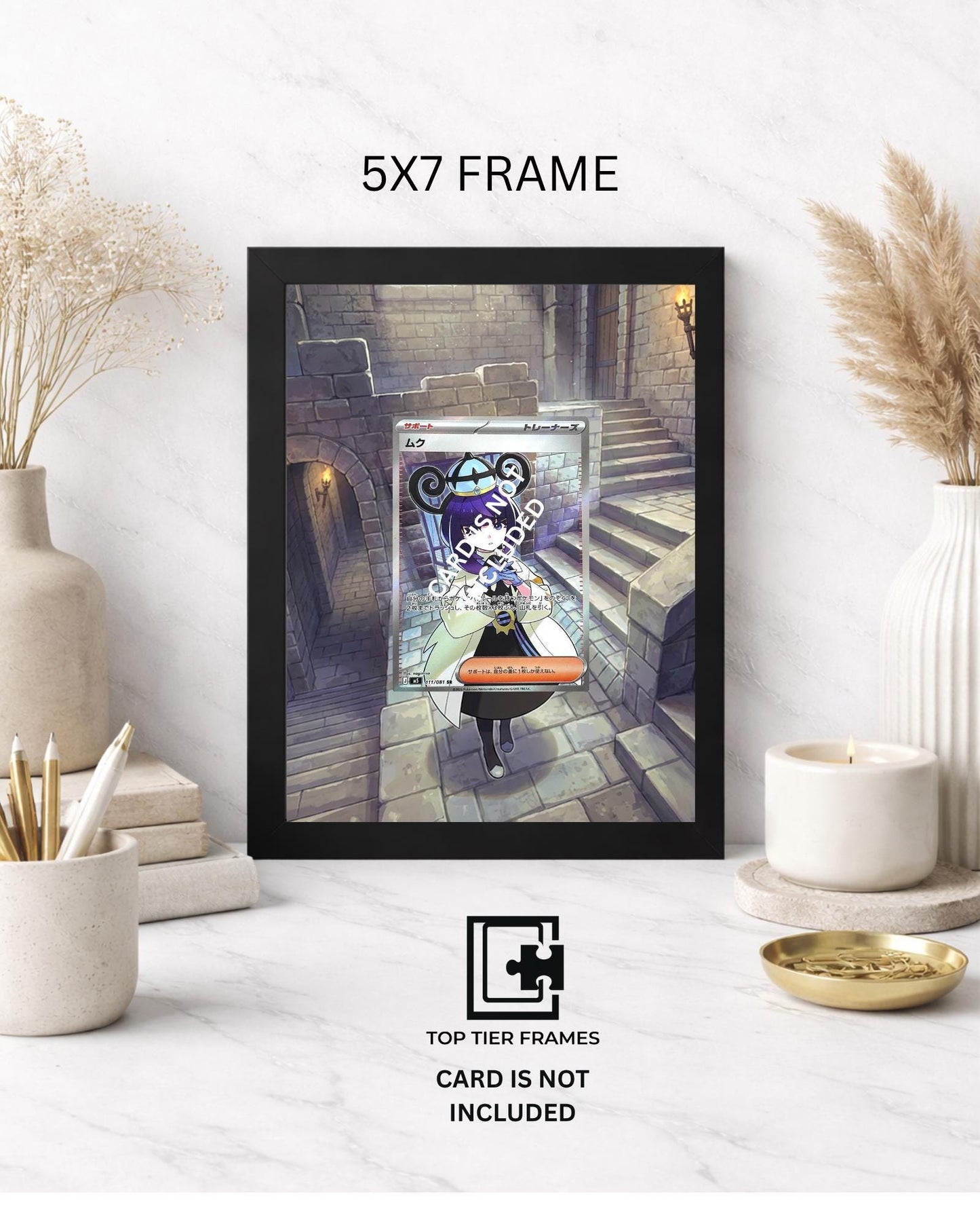 Premium Frame for Gwynn from Pitch Black | 8x10 / 5x7 Graded Slab or Raw Card Display | Extended Art Wall Decor