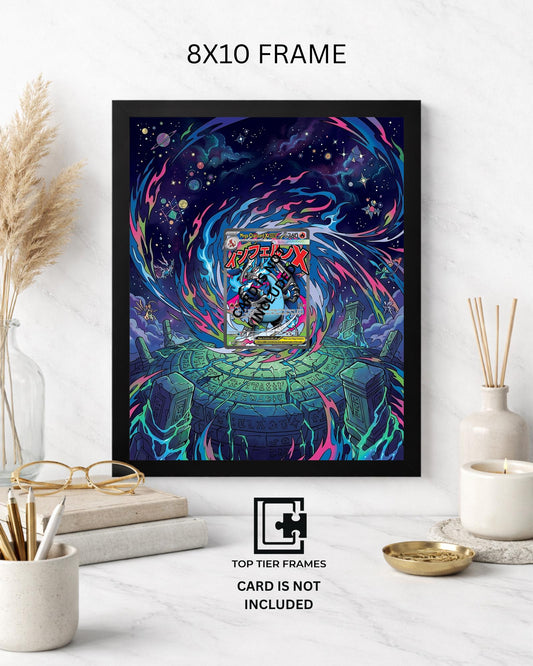 Mega Charizard X EX Pokémon TCG card display frame - extended art wall decor