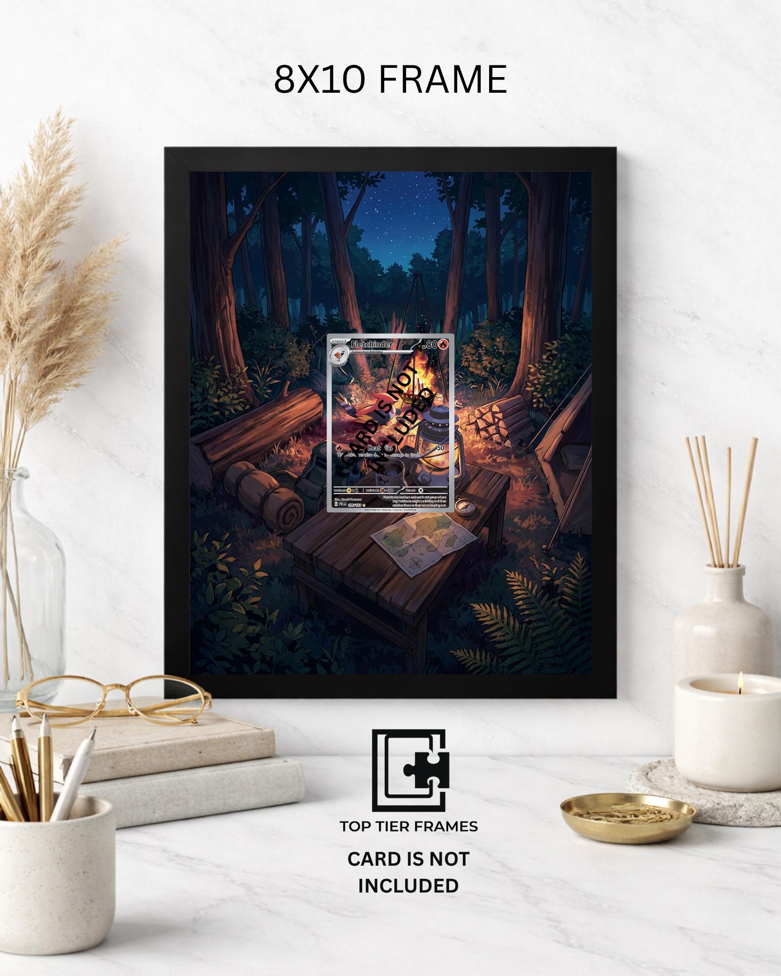 Fletchinder #199 Pokémon TCG card display frame - extended art wall decor