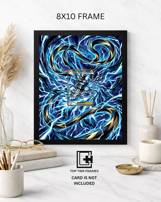 Mega Zeraora ex Pokémon TCG card display frame - extended art wall decor